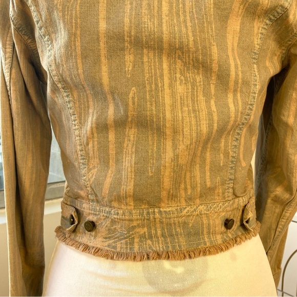 Reformation Jeans Vintage Cropped Jacket, Size XS, NWT Sample Sale - Picture 6 of 11